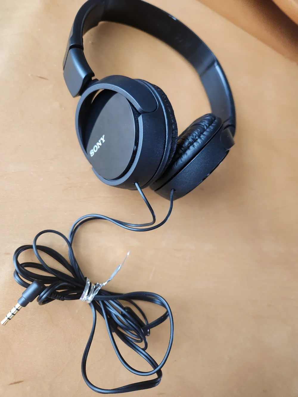 Sony Black Wired Over-Ear Headphones